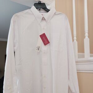 CUTTER & BUCK 3X TTTG White long sleeve dress shirt